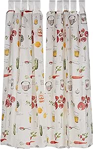 [NH-010] Cortinas de lino para sala de estar