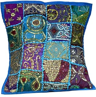 [NH-011] Cojín étnico con bordados
