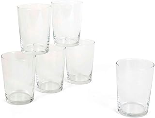 [NH-036] Juego de vasos de cristal templado